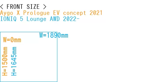 #Aygo X Prologue EV concept 2021 + IONIQ 5 Lounge AWD 2022-